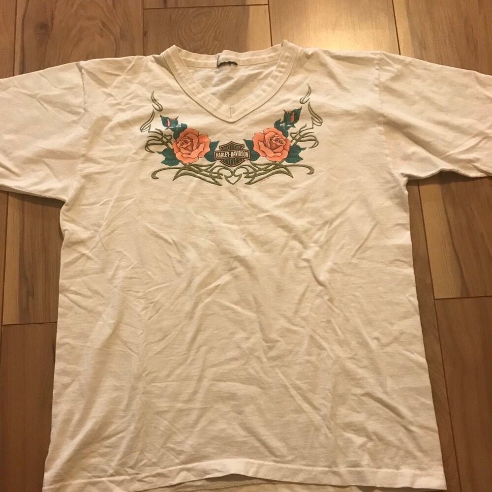 Vintage Harley Davidson Women’s t-shirt v-neck short sleeve